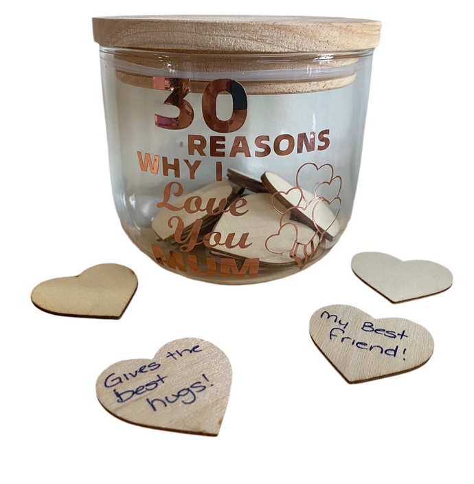 30 reasons why I love you jar