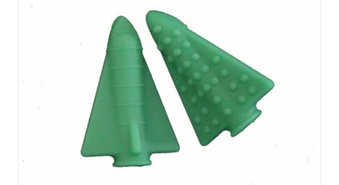 Rocket pencil toppers