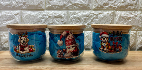 Christmas Lolly/gift jars