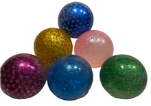 Galaxy squeeze ball with water beads -7cm