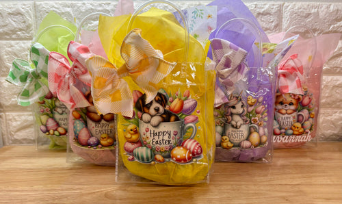 Personalised easter gift bags