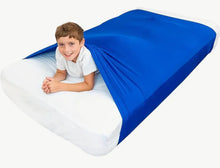 Sensory Friendly Lycra Bed Sheets Single Size For Kids Calming Deep Pressure Sleep Solution
