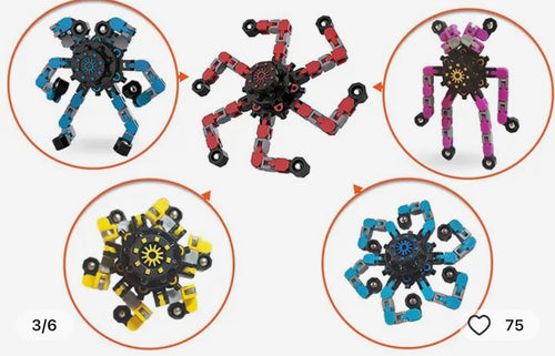 Transformable Spinners