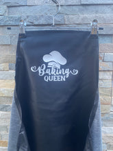 Leather look aprons