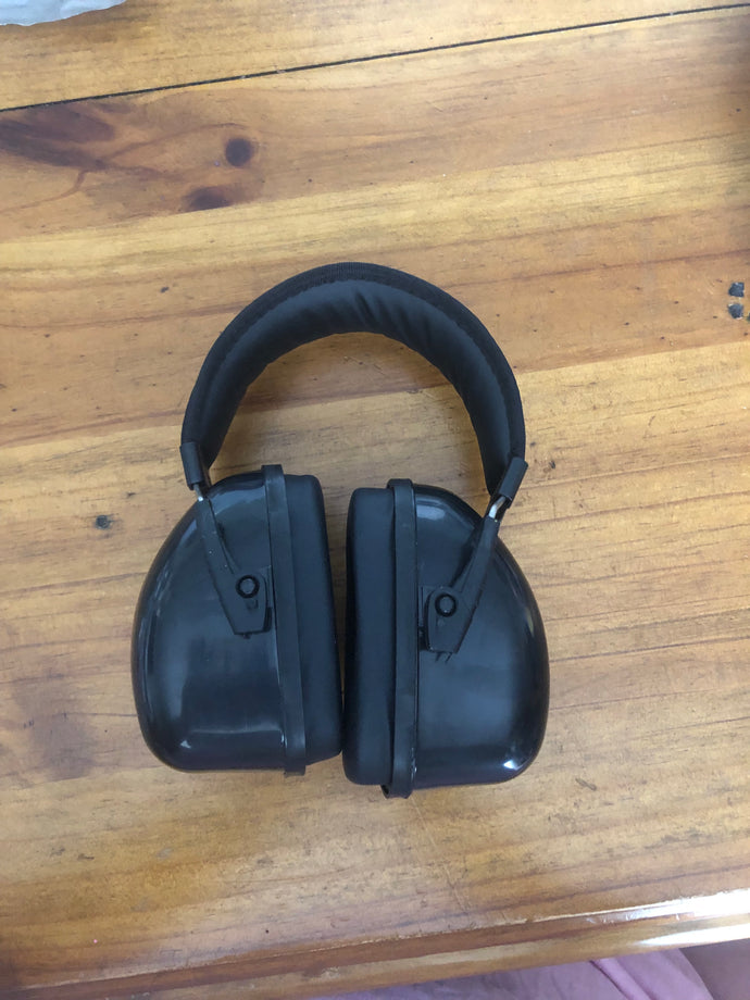 Noise cancelling ear muffs