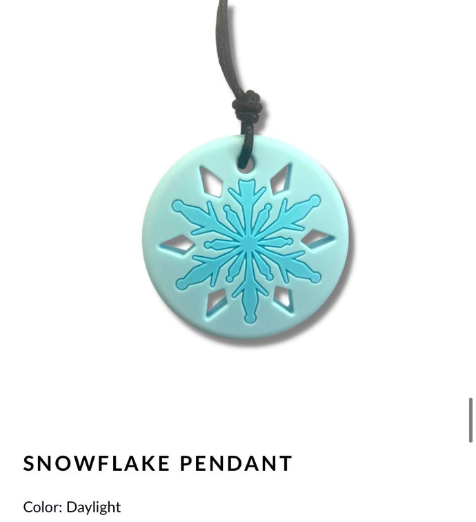 Snowflake pendant